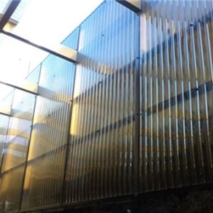 Ứng dụng của Polycarbonate Duralite làm vách ngăn nhà kính